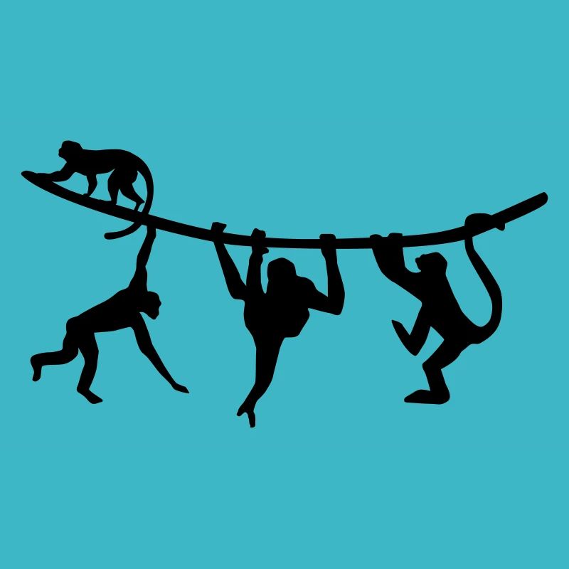 climbing monkeys - monkey - singe