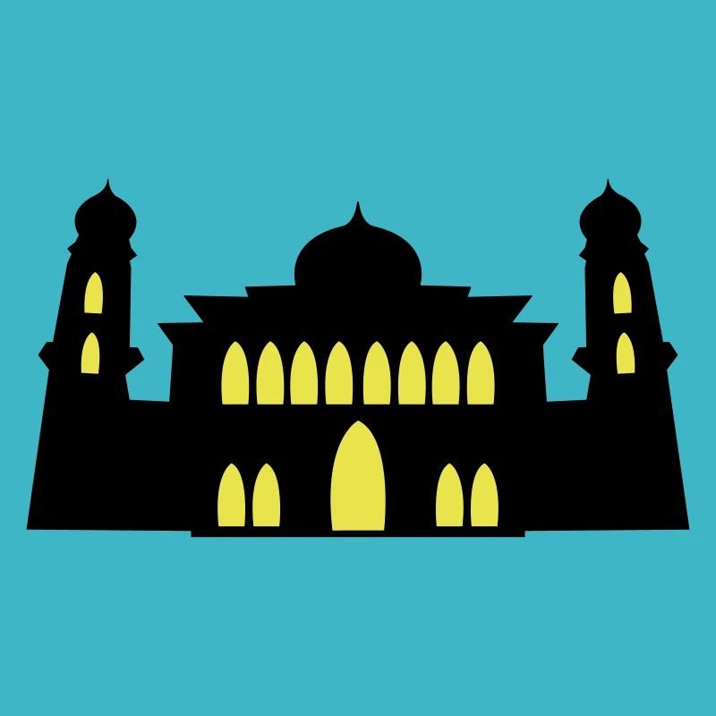 moschee silhouette
