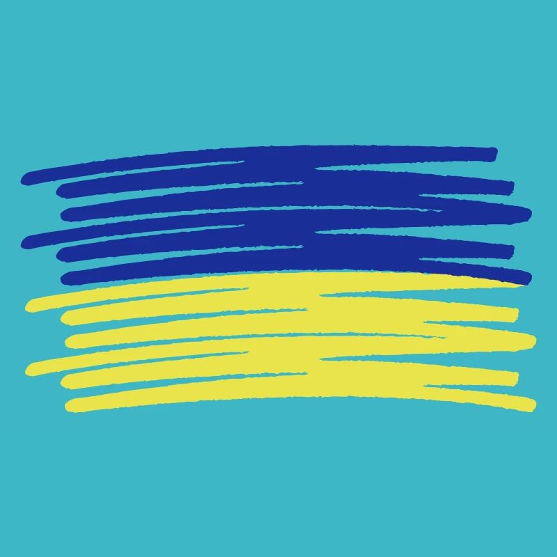 Ukraine Stroke Brush Stroke
