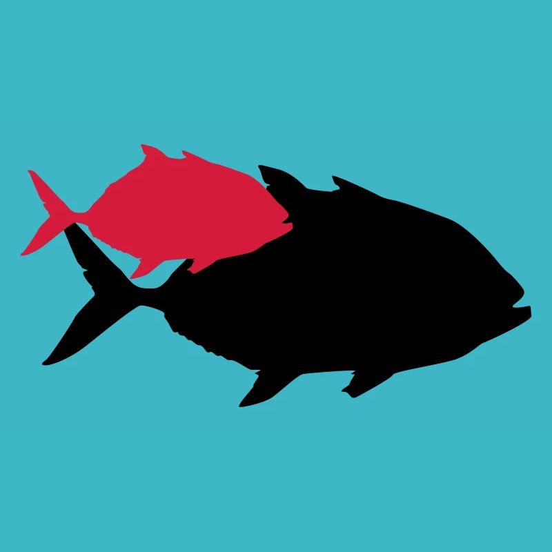 fisch piranha silhouette