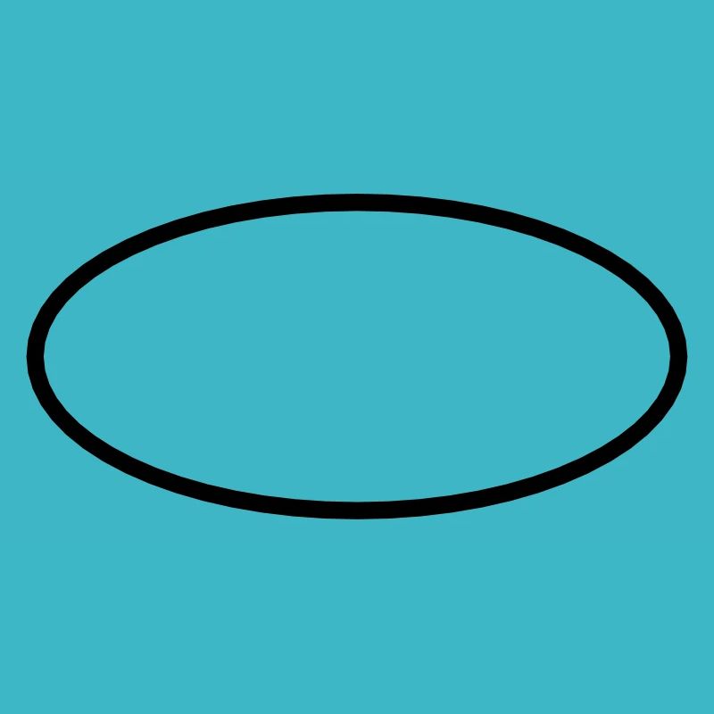 Math symbol - ellipse