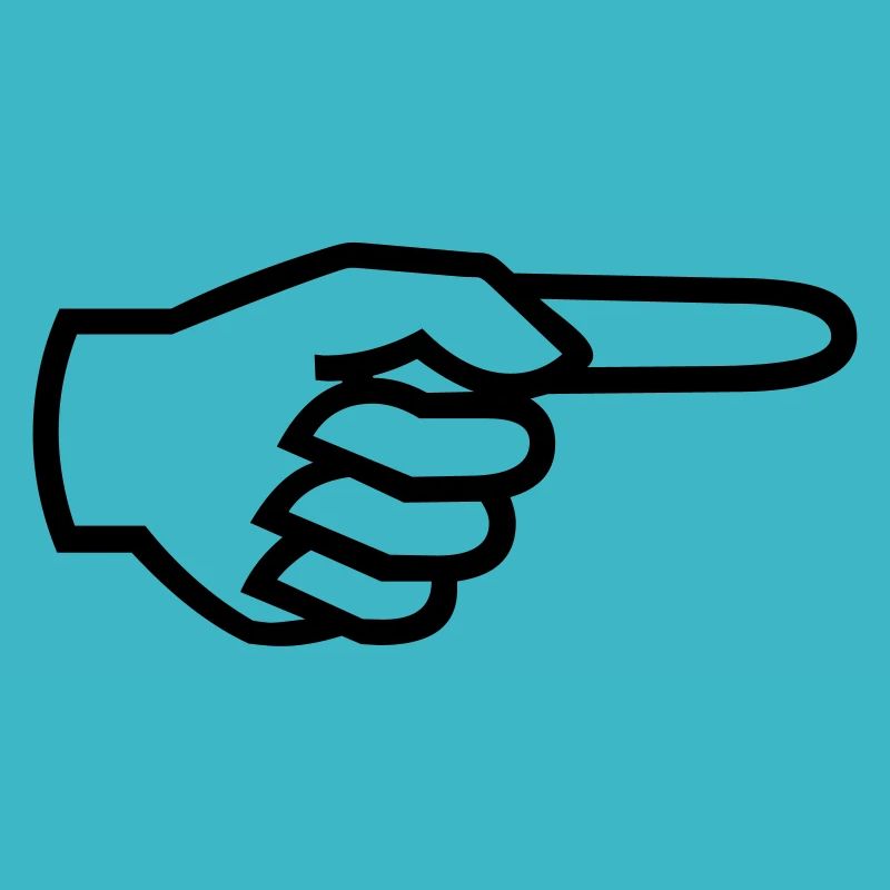 Hand, finger - to the right (cheap!)