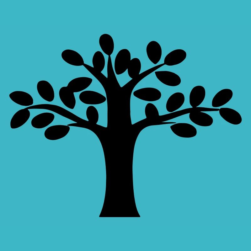 Illustration de plante d’arbre Dessin Idée cadeau