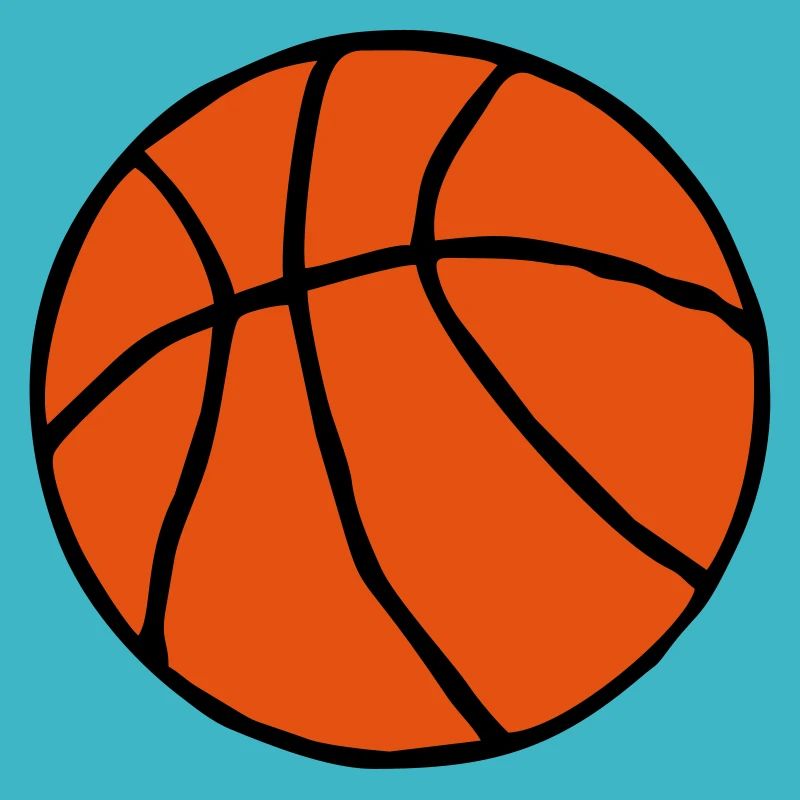 Basketball hand drawn gift