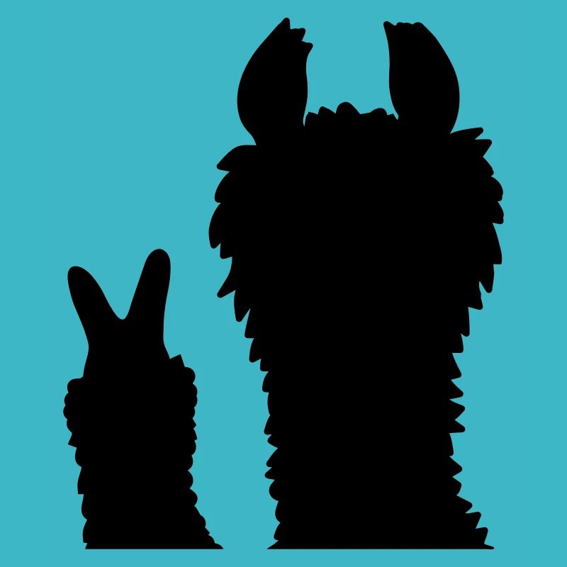 Silhouette No Drama Llama