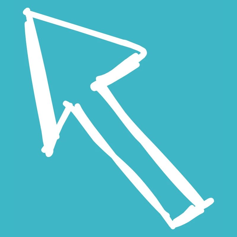 Pointed arrow