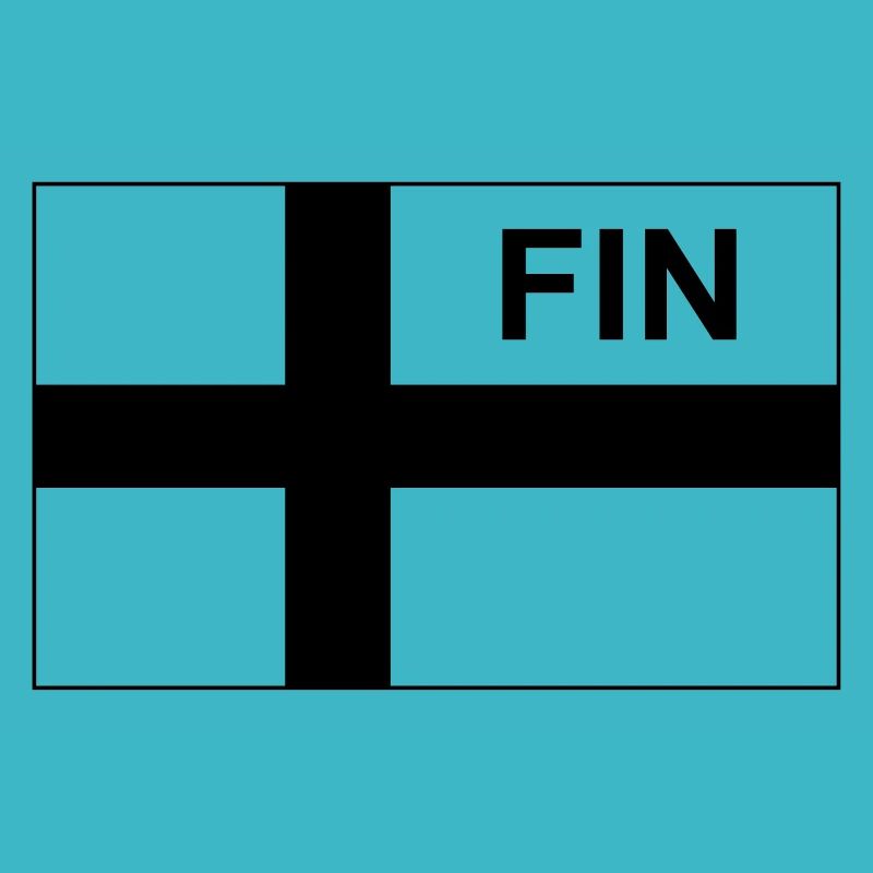 Finnish Tactical Flag FINLAND - Soumi - FIN