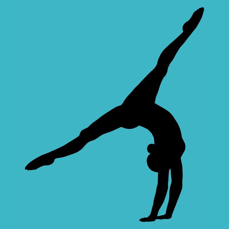 Radschlag Handstand Ballerina Design Geschenk