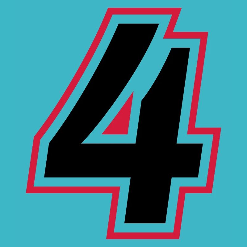 4 number symbol