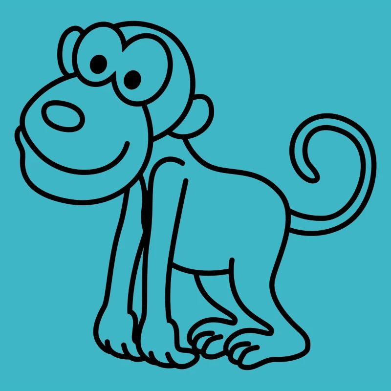 Monkey Comic Animal