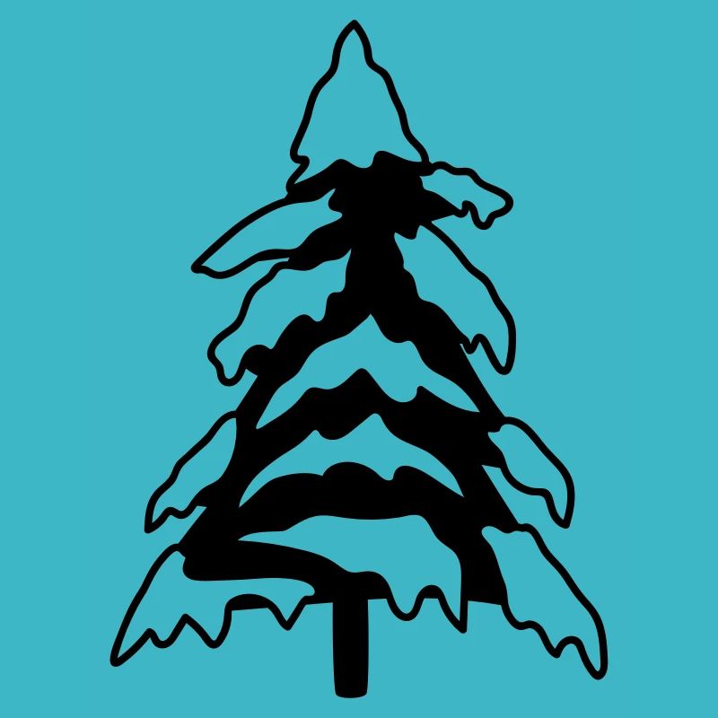 winter cold snow christmas tree fir tree fir
