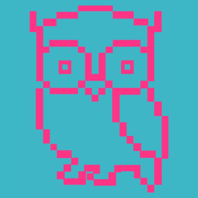 Pixel Eule