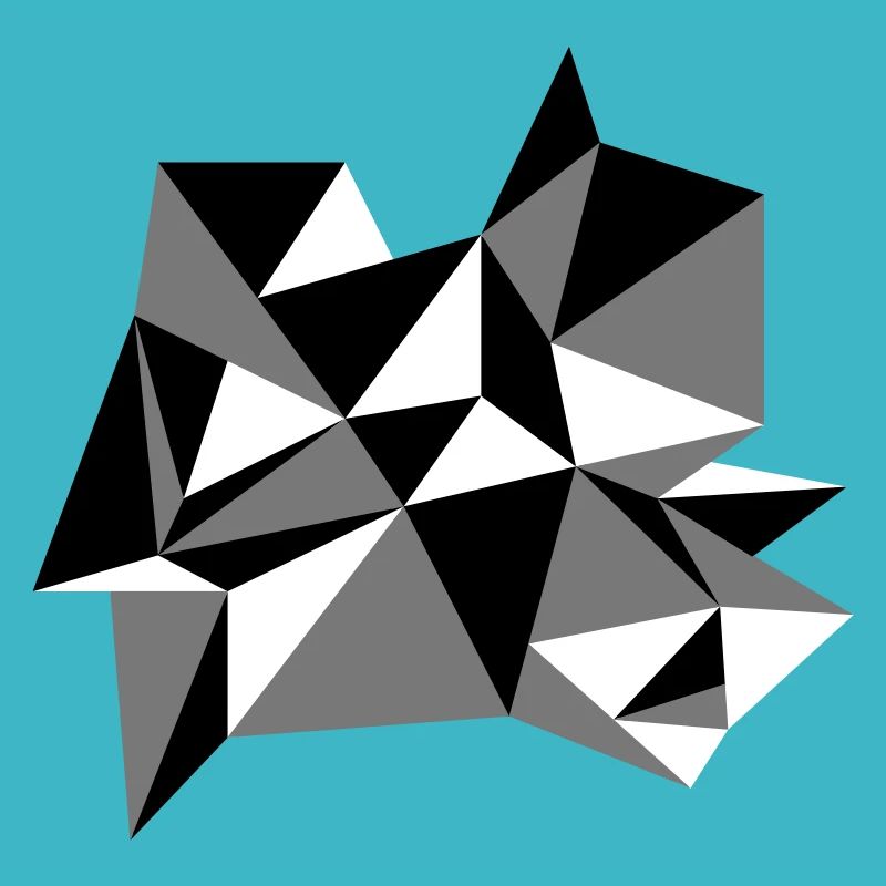 form muster dreiecke design origami cool papier 3c