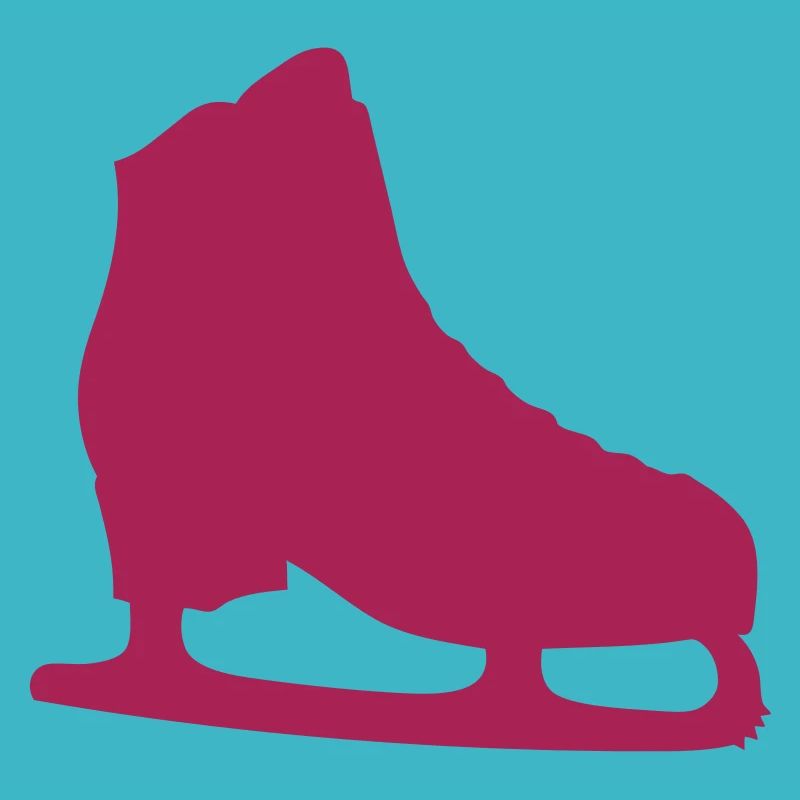 Schlittschuh-Eisschuhfigur