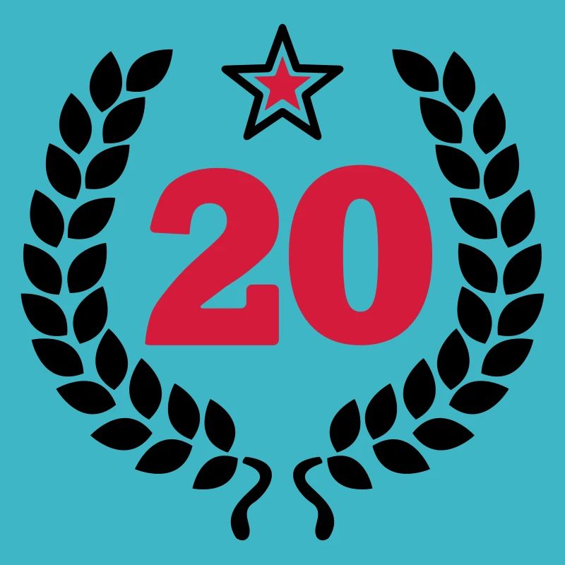 20 - Zwanzig - Birthday - runder Geburtstag