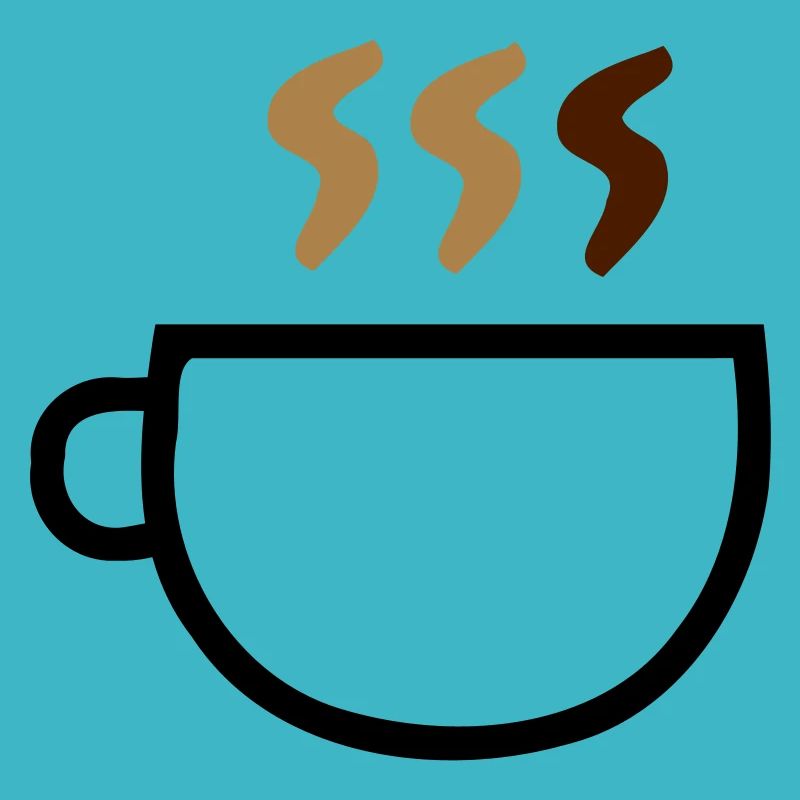 Smoking coffee mug