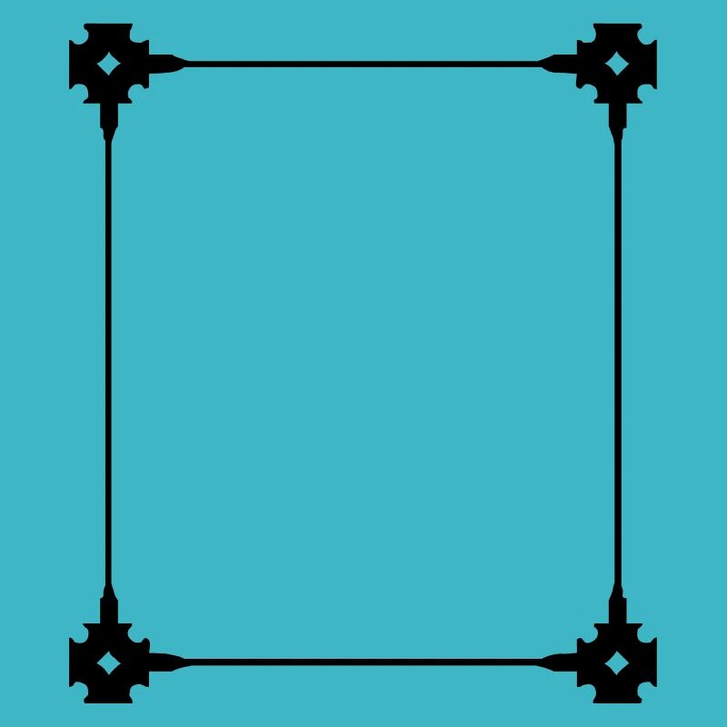 Cadre avec croix