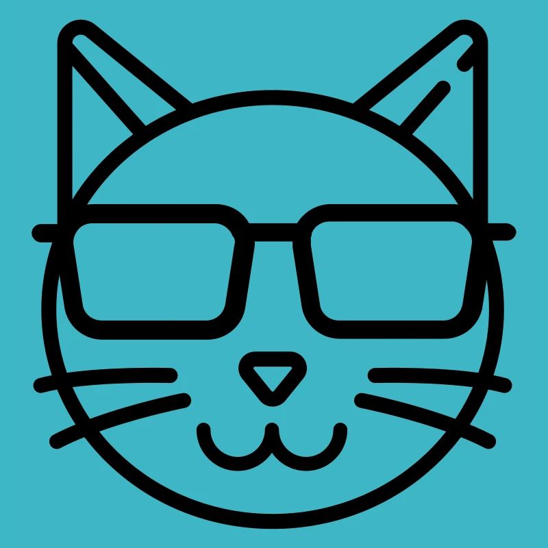 Cool Cat - cat with sunglasses