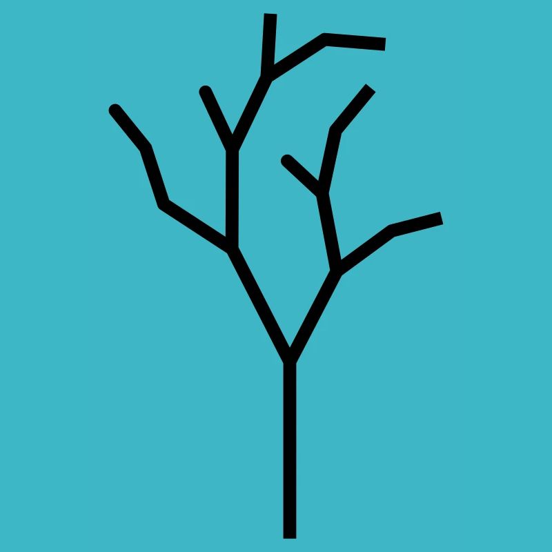 Abstract Tree Branch Branch Nature Shape Symbol