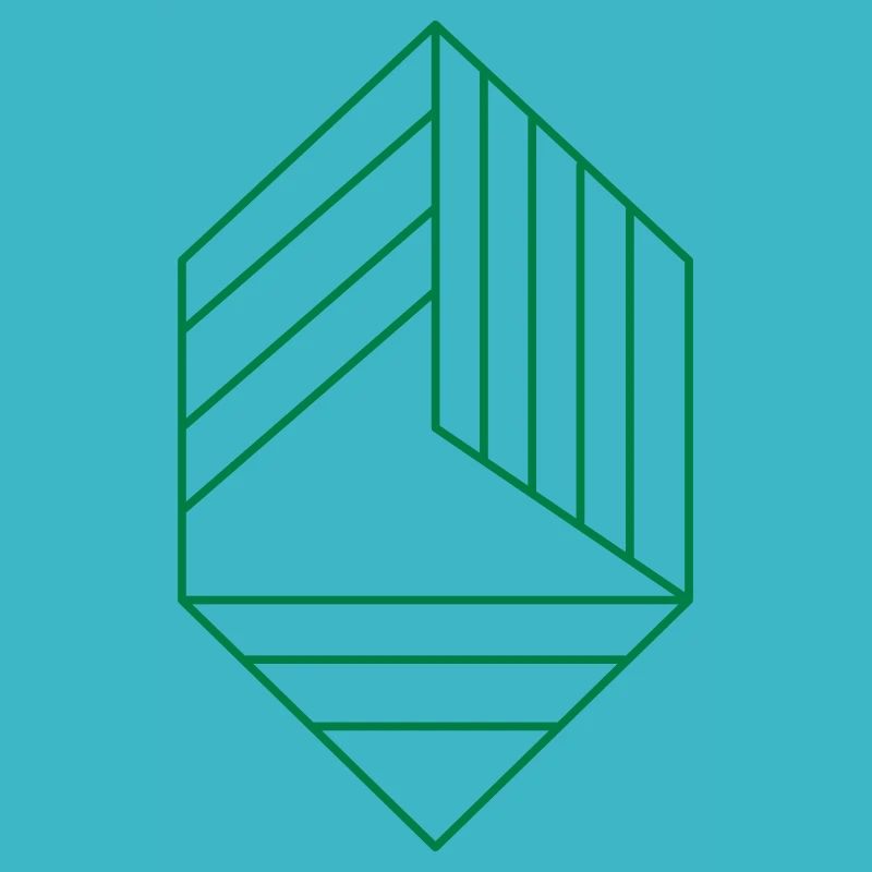 diamant avec lignes