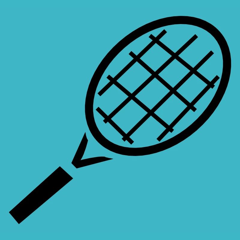 Tennis Ball Racket Player Gift Idea Sport