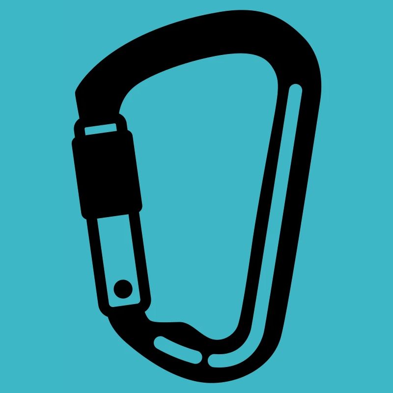 Climbing equipment carabiners