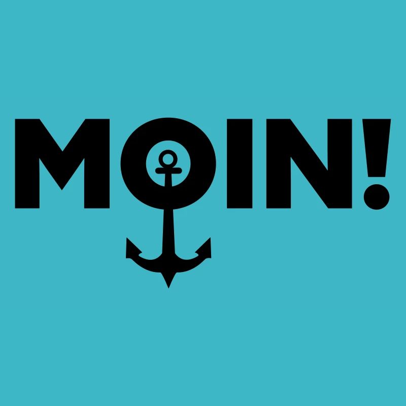 Moin mit Anker