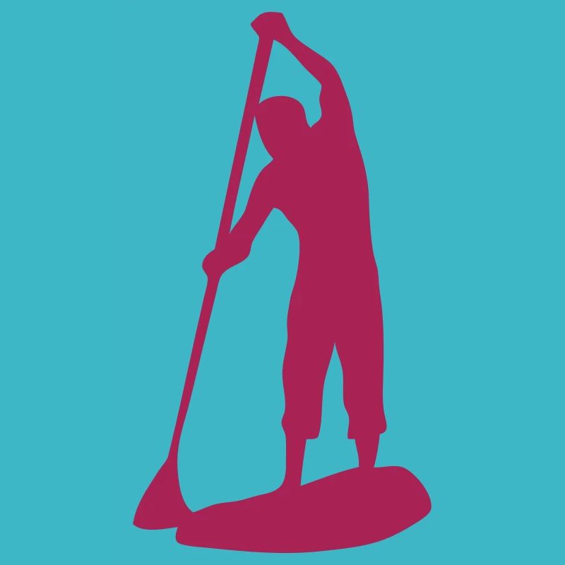 paddle board silhouette