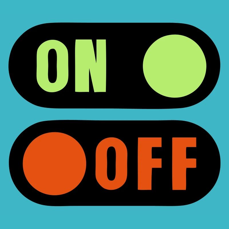 bouton on off