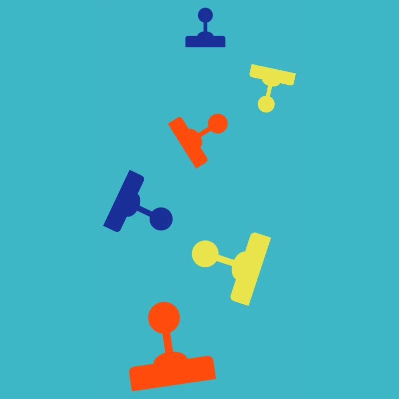 Joystick Gamer Bunt