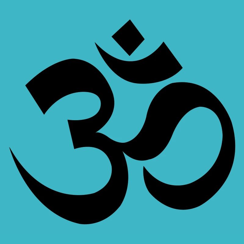 Om, mantra, 23 couleurs librement sélectionnables