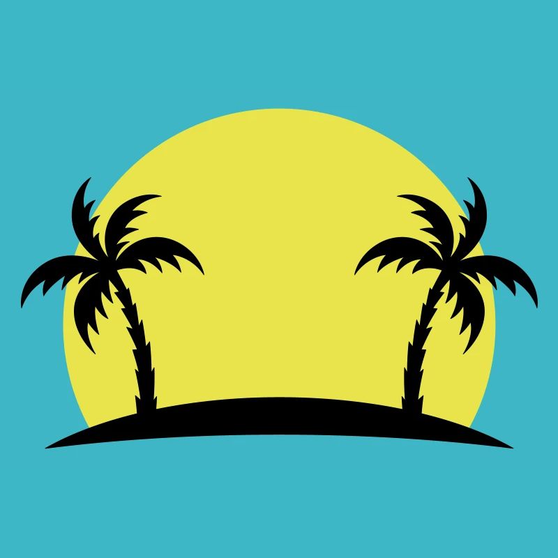 insel palmen strand