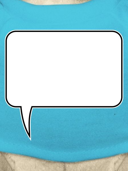 Speech bubble rectangle design