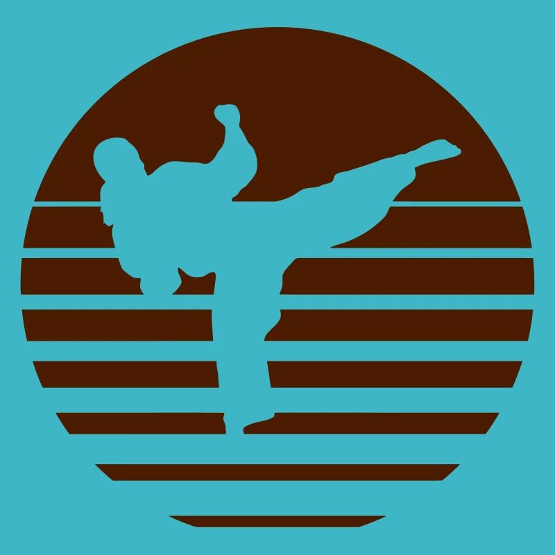 logo combat art karaté judo kick boxing