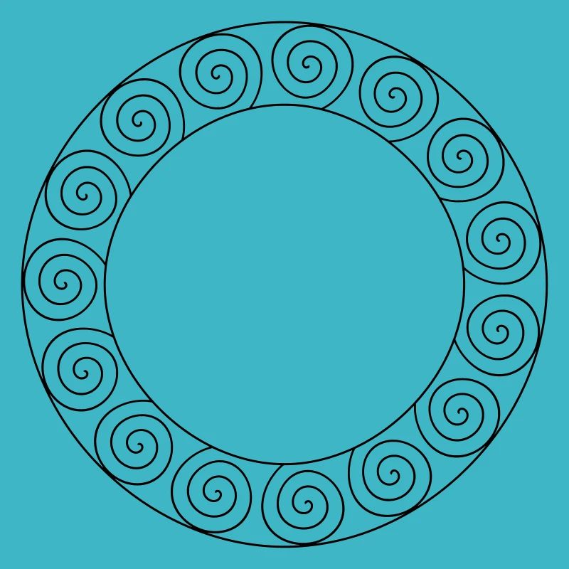 Frame Maya Celtic own design