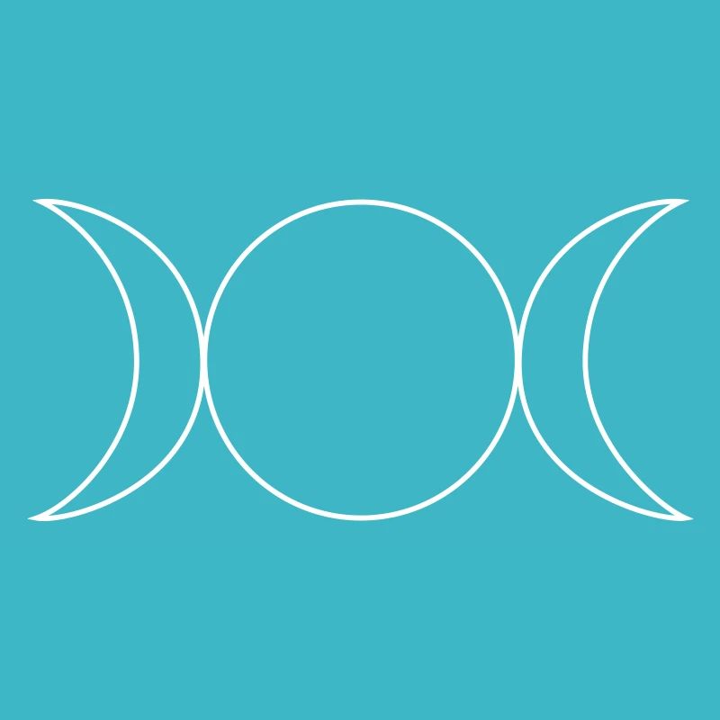Mond mit Halbmonden