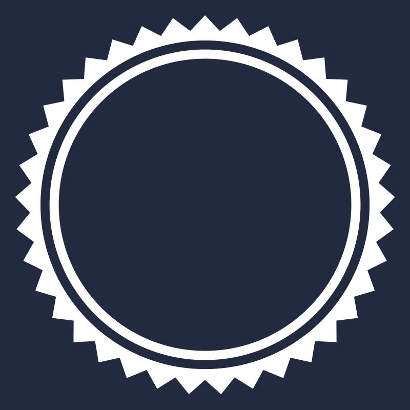 Emblem circle symbol blank icon