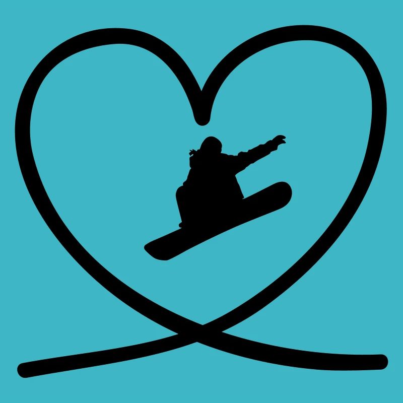 I love snowboarding