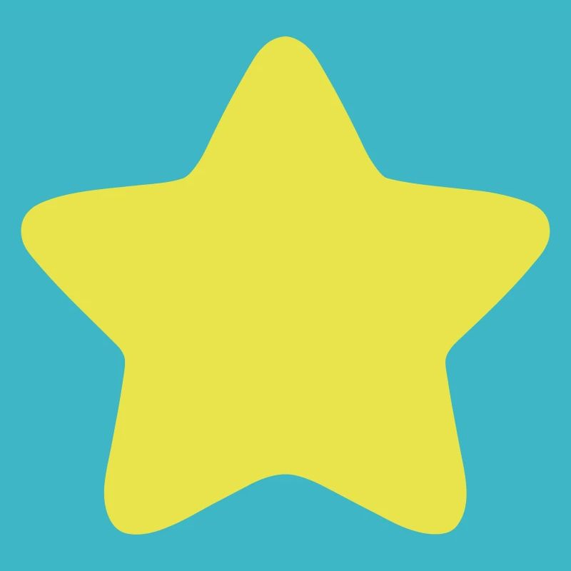 etoile bord arrondi star 3
