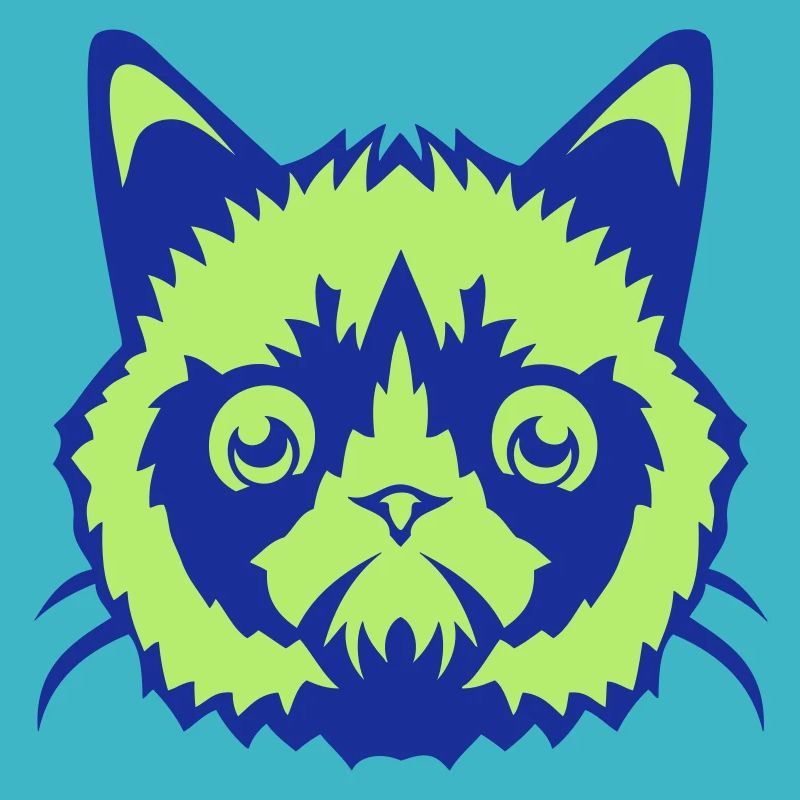 Hauptkatze wilde Tiere 701