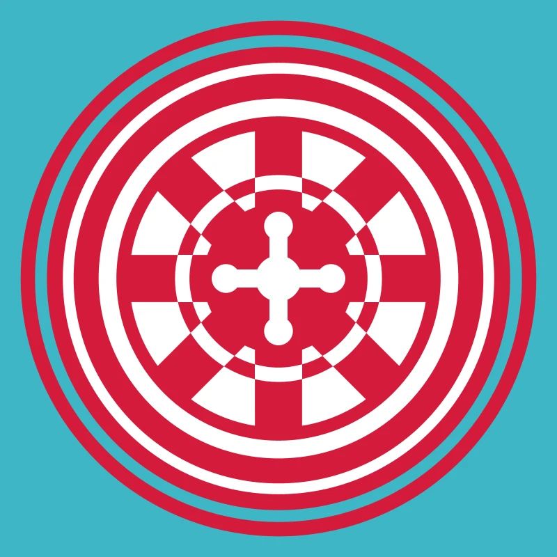 Symbole d’icône de roulette