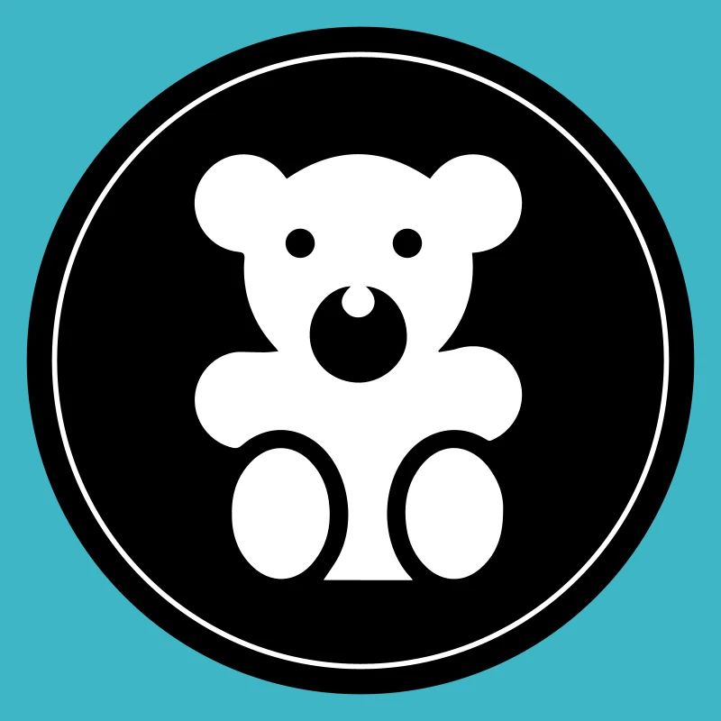 Teddy bear baby bear