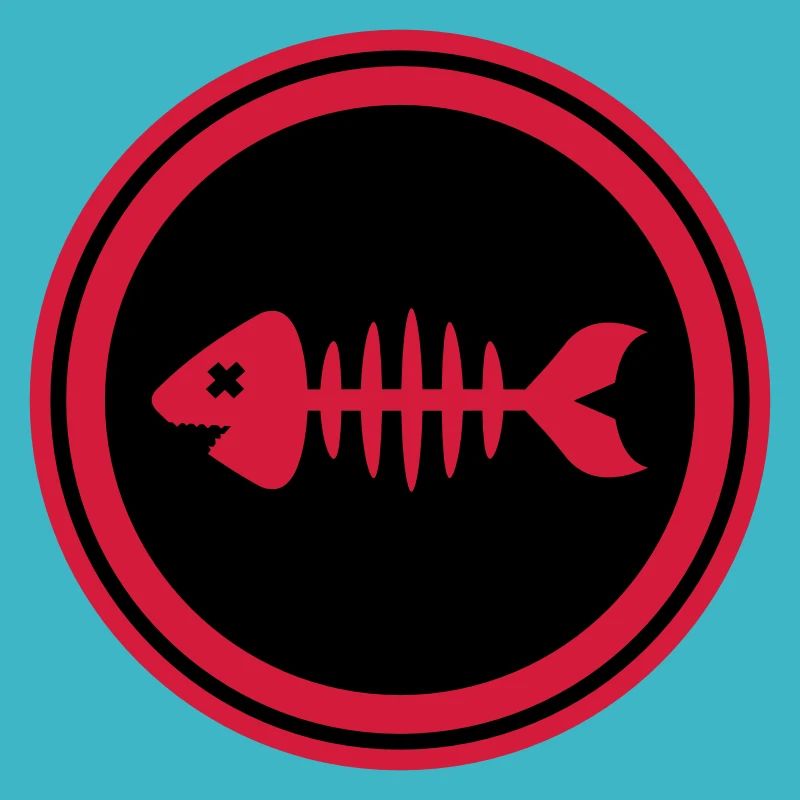 Os d’os symbole de poisson