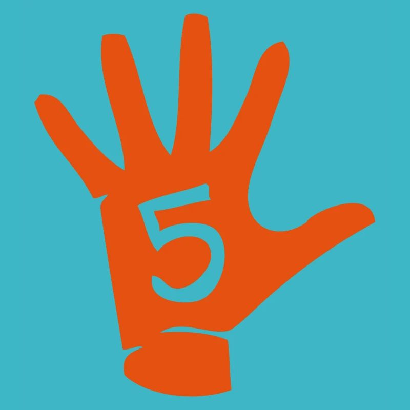 5 doigts main