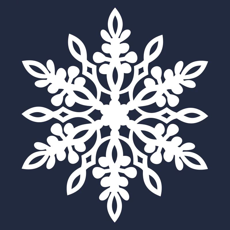 Snowflake Winter Mandala Christmas Star