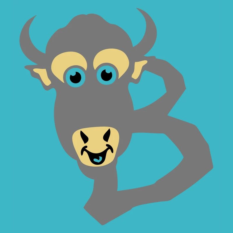 bison lettre b dessin 511