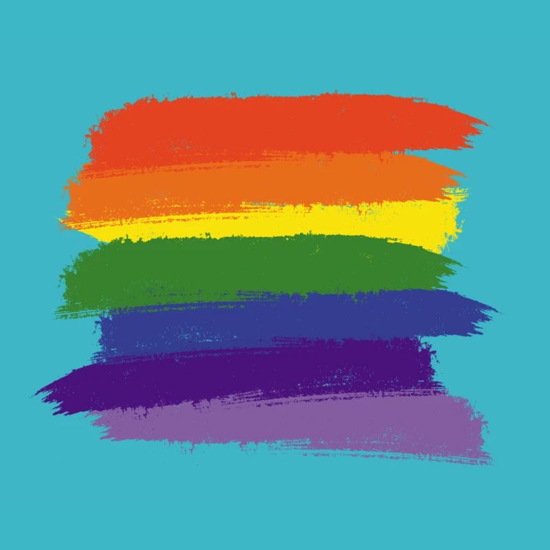 Rainbow Paint Brushes