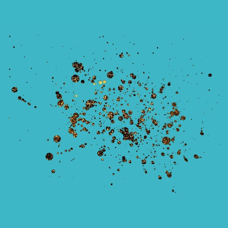 Blobs dorés