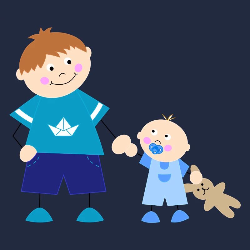 Der große Bruder und der kleine Bruder