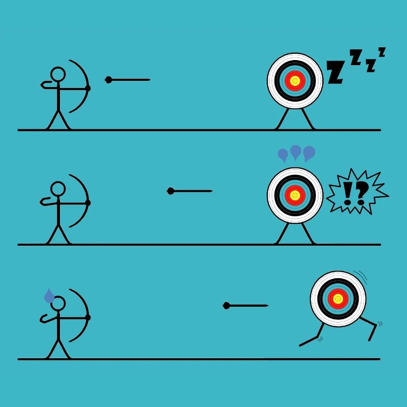Archery Running target